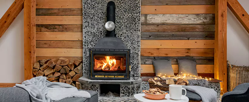 Thelin Hearth Products Direct Vent Gas Stove Fireplace Inspection in Paterson, New Jersey